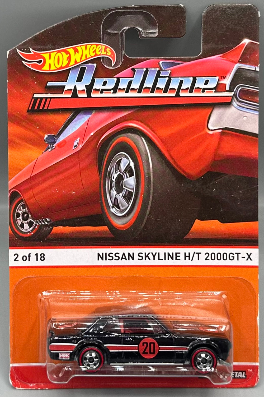 Hot Wheels Redline Nissan Skyline 2000GT-X