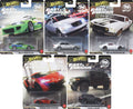 Hot Wheels Fast & Furious 5 Car Set