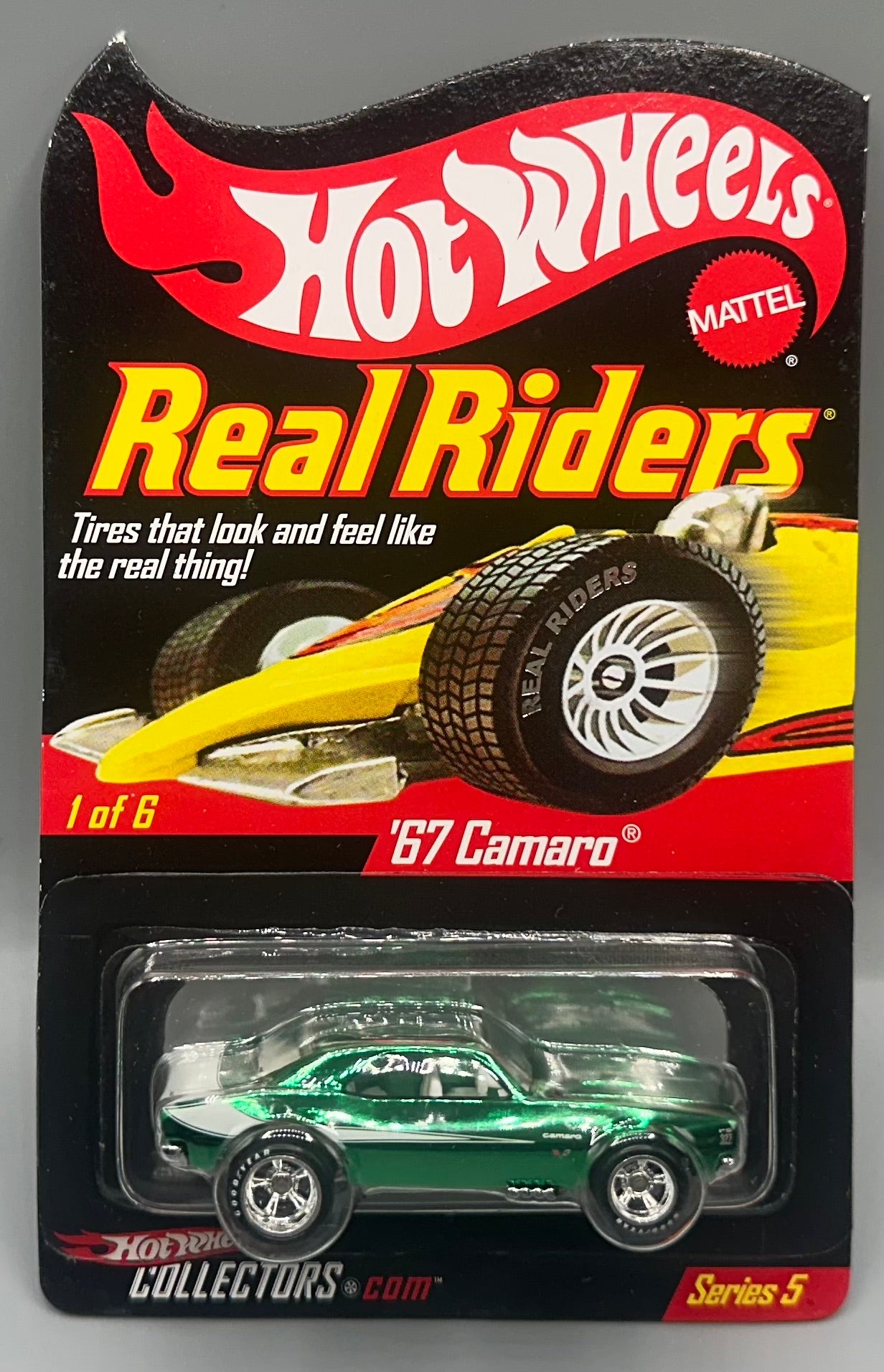 Hot Wheels RLC Real Riders '67 Camaro | HW Models Ltd