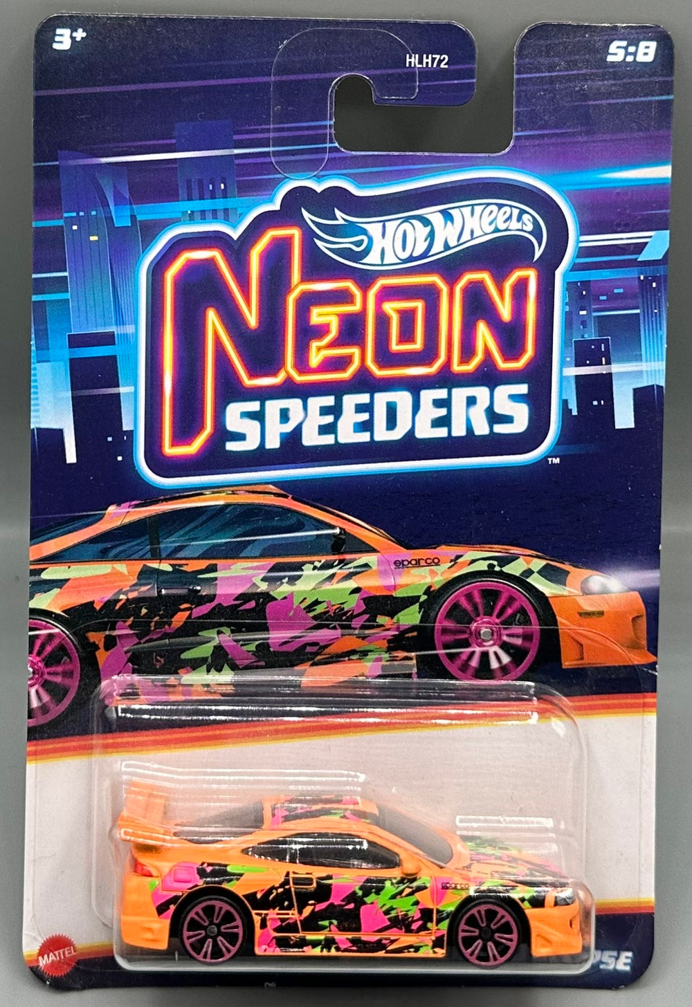 Hot Wheels Neon Speeders '95 Mitsubishi Eclipse