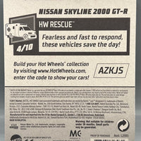 Hot Wheels Nissan Skyline 2000GT-R