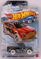 Hot Wheels Happy Holidays Land Rover Series III Pickup
