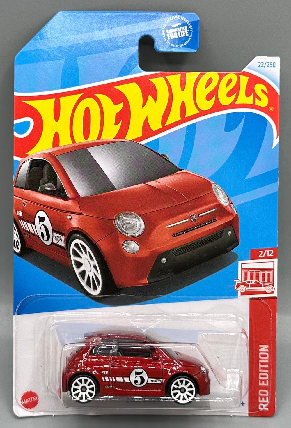 Hot Wheels Target Red Edition Fiat 500e