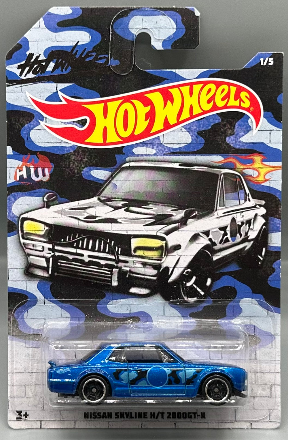 Hot Wheels Camouflage Series Nissan Skyline H/T 2000GT-X