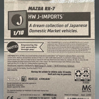 Hot Wheels Mazda RX-7 Factory Sealed