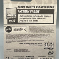 Hot Wheels Aston Martin V12 Speedster Factory Sealed