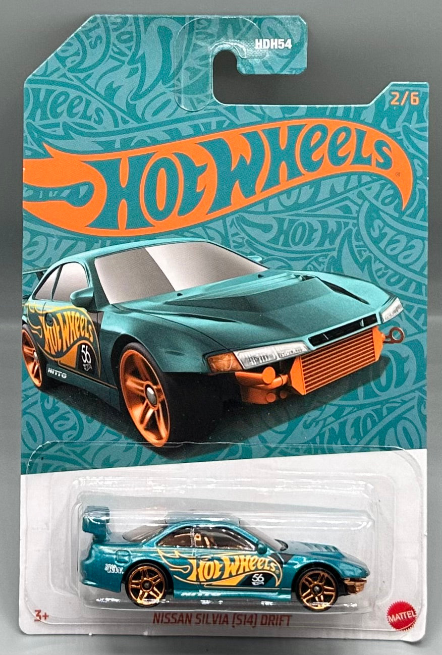 Hot Wheels 56th Anniversary Nissan Silvia (S14) Drift