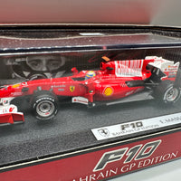 Hot Wheels 1:43 Hot Wheels Racing Ferrari F10 Bahrain GP Edition Felipe Massa