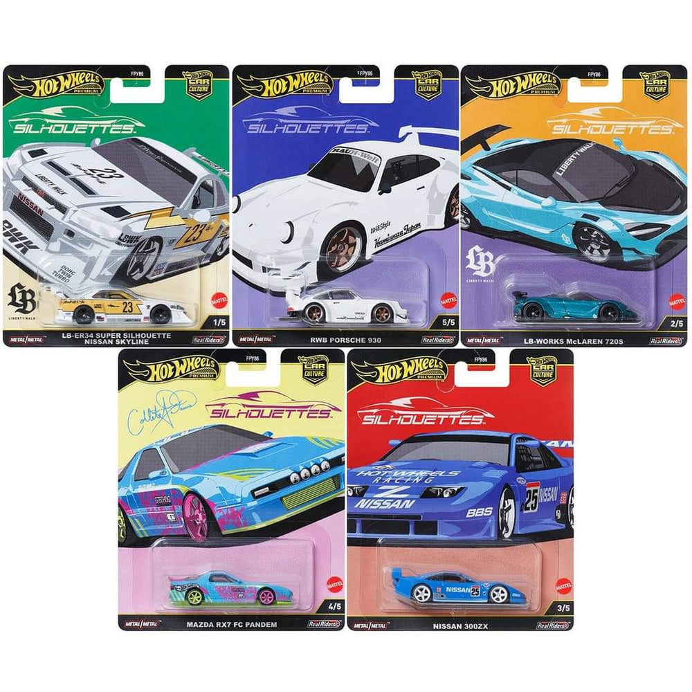 Hot Wheels Car Culture Silhouettes Set