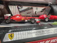 Hot Wheels 1:43 Hot Wheels Racing Ferrari Celebrating 60 Years Of Victories British Grand Prix Silverstone
