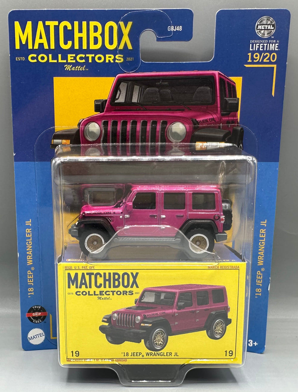 Matchbox Collectors '18 Jeep Wrangler