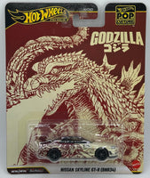 Hot Wheels Pop Culture Godzilla Nissan Skyline GT-R (BNR34) (ONE PER CUSTOMER)
