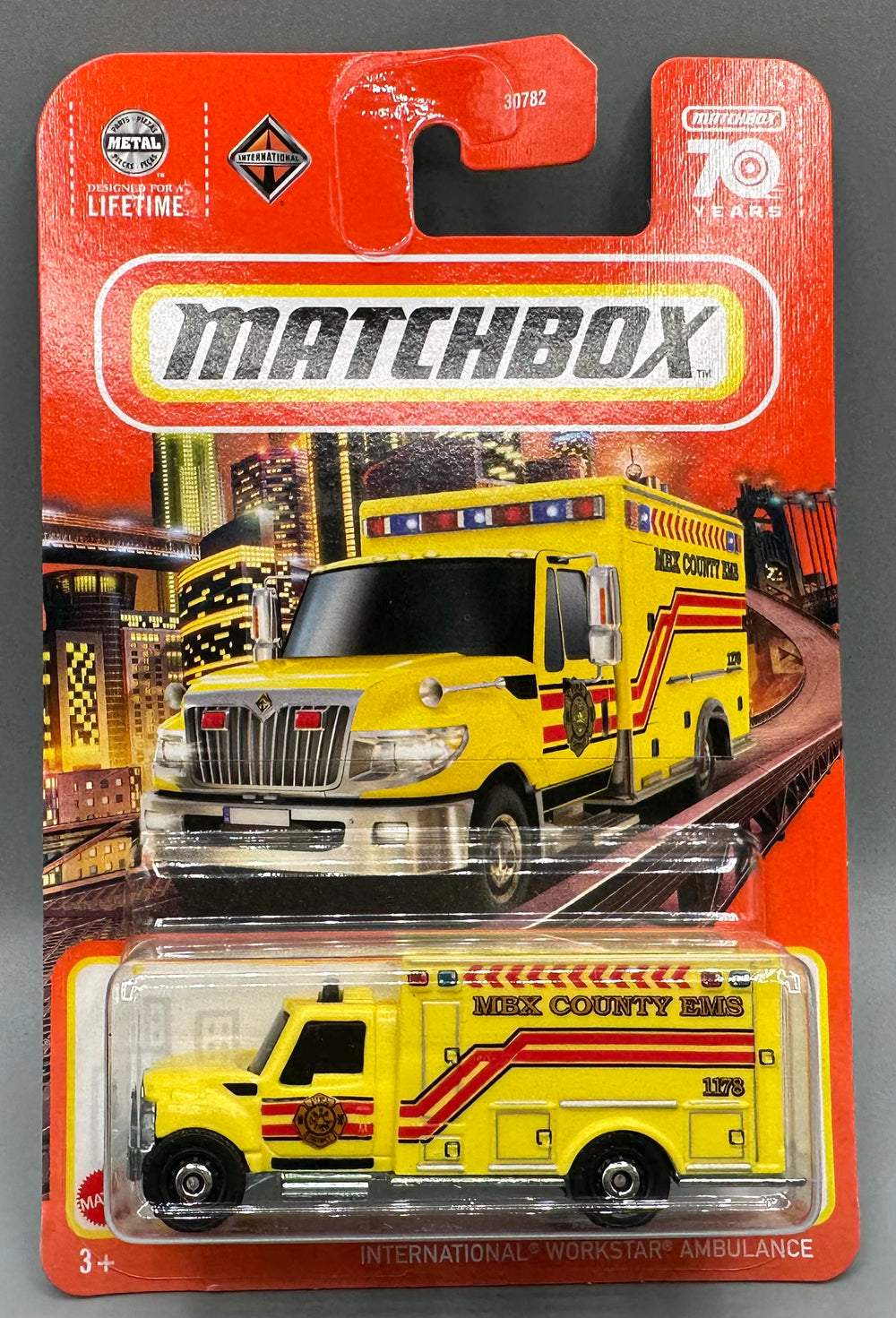Matchbox International Workstar Ambulance