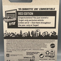Hot Wheels Target Red Edition '19 Corvette ZR1 Convertible