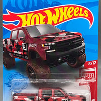 Hot Wheels Target Red Edition '19 Chevy Silverado Trail Boss LT