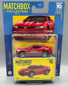 Matchbox Collectors '16 Chevy Camaro