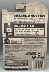 Hot Wheels Zamac Ford Mustang Mach-E 1400