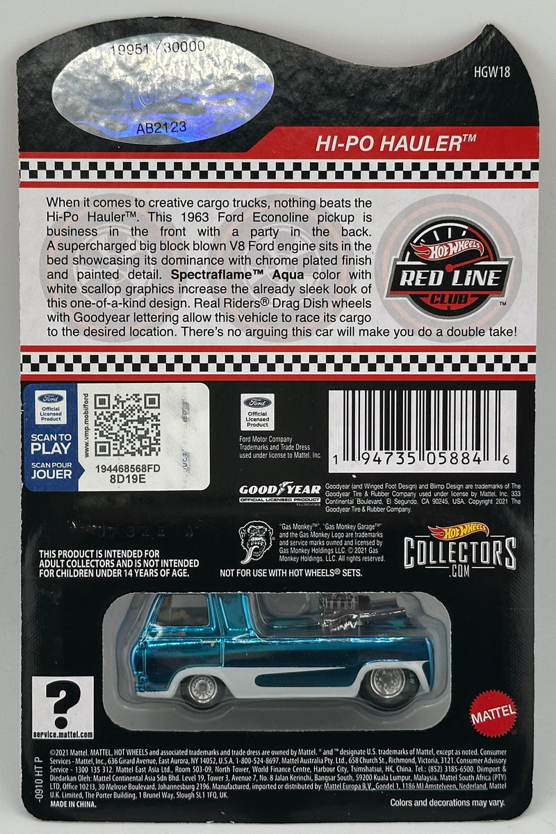 Hot Wheels RLC Hi-Po Hauler | HW Models Ltd