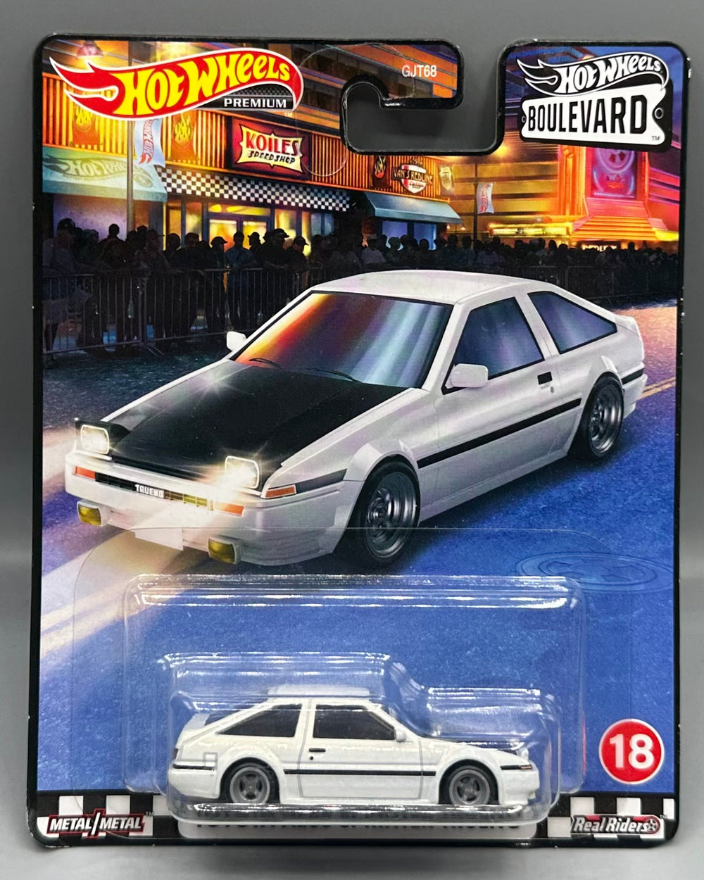 Hot Wheels Boulevard Toyota AE86 Sprinter Trueno