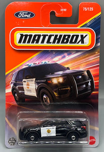 Matchbox Ford Police Interceptor Utility