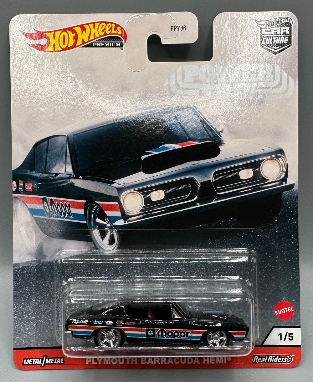 Hot Wheels Power Trip Plymouth Barracuda Hemi