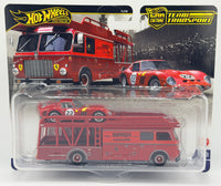 Hot Wheels Team Transport Ferrari 250 GTO & Fiat 642 RN2 Bartoletti Transporter
