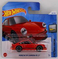 Hot Wheels Porsche 911 Carrera RS 2.7
