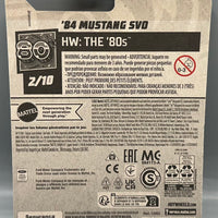 Hot Wheels '84 Mustang SVO