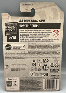 Hot Wheels '84 Mustang SVO
