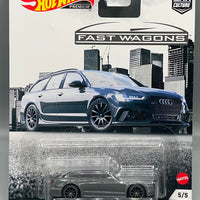 Hot Wheels Fast Wagons '17 Audi RS6 Avant
