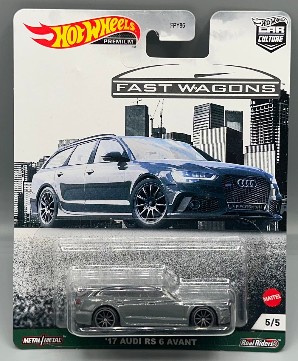 Hot Wheels Fast Wagons '17 Audi RS6 Avant