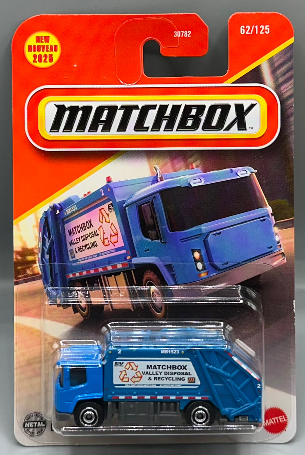 Matchbox MBX EV Trash Truck