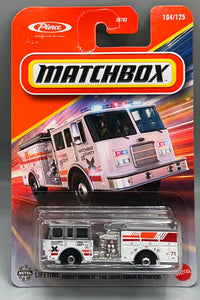 Matchbox Pierce Arrow XT Fire Engine Camion De Pompiers