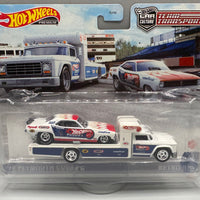 Hot Wheels Team Transport '72 Plymouth Cuda FC & Retro Rig