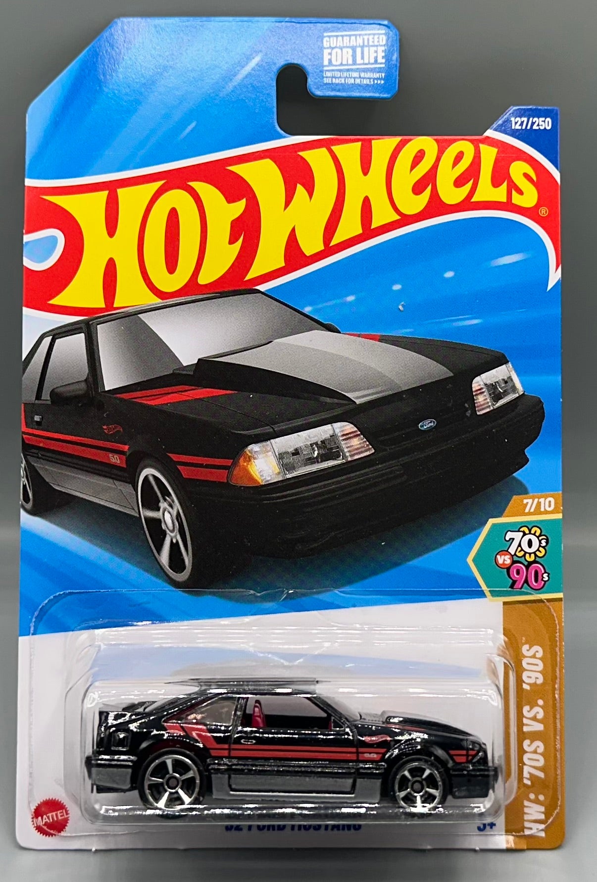 Hot Wheels 2020 HW Art Cars – ’92 Ford Mustang, Scala 1:64, Diecast, Nuovo - Foto 3