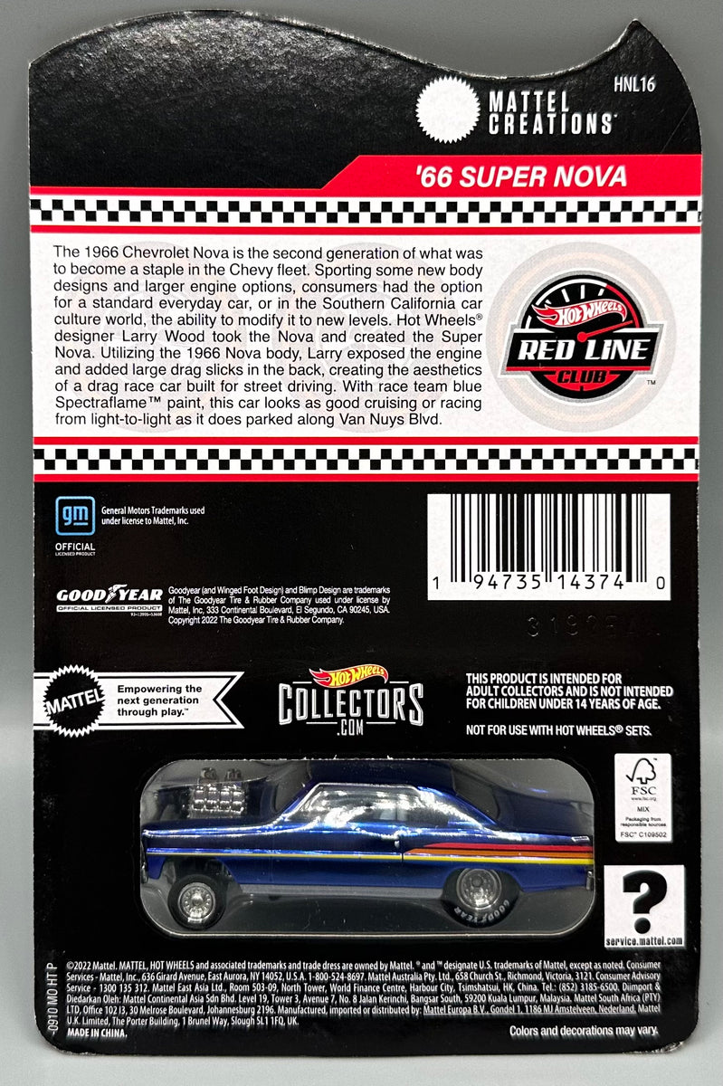 Hot Wheels RLC '66 Super Nova | HW Models Ltd