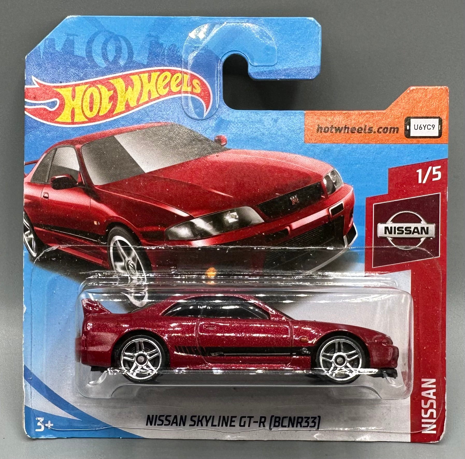Hot Wheels Nissan Skyline GT-R (BCNR33) HW Models Ltd