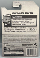 Hot Wheels Target Red Edition VW Volkswagen Golf GTi
