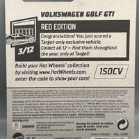 Hot Wheels Target Red Edition VW Volkswagen Golf GTi
