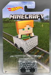 Hot Wheels Minecraft Mine Cart