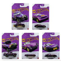 Hot Wheels Pearl & Chrome 57th Anniversary 5 Car Set