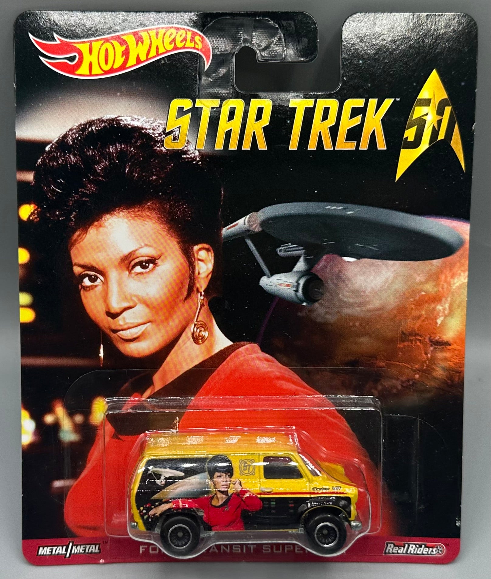 Hot Wheels Star Trek Ford Transit Supervan HW Models Ltd