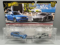 Hot Wheels 2 Pack Audi R8 LMS & Audi S4 Quattro

