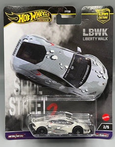 Hot Wheels Slide Street 2 Liberty Walk LB Works Lamborghini Huarcan
