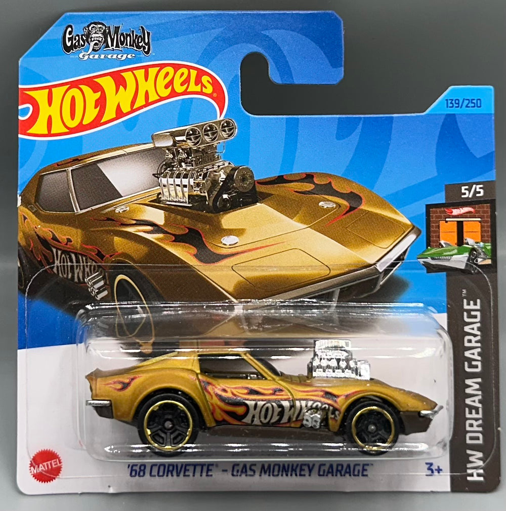 Hot Wheels '68 Corvette Gas Monkey Garage