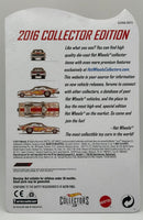 Hot Wheels 2016 Collector Edition Zamac '69 Dodge Charger Funny Car
