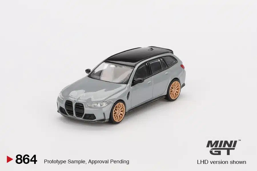 Mini GT 864 BMW M3 Competition Touring Brooklyn Grey