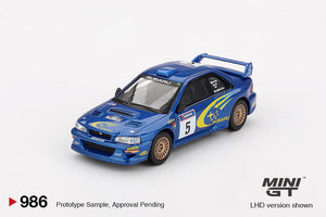 Mini GT 986 Subaru Impreza WRC99 1999 Rally Australia Winner No.5 E
