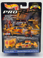 Hot Wheels Racing Sterling Martin Chevrolet Monte Carlo And Tool Box
