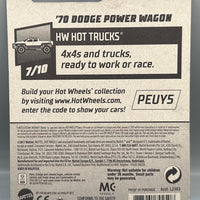 Hot Wheels Zamac '70 Dodge Power Wagon